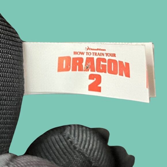 Toy Factory How to Train Your Dragon 2 Night Fury Toothless Dragon Plush - Picture 3 of 5